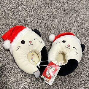 Squishmallows Black and White Kids Slippers